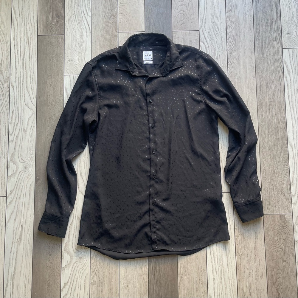 Zara Mens Long Sleeve Shirt